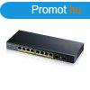 ZYXEL Switch 10x1000Mbps(8xPOE) + 2xGigabit SFP, Fmhzas Me