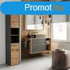 Riano MIX S30 frdszoba szekrny, 30x170x30 cm, antracit-t