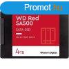 Western Digital SSD 4TB - WDS400T2R0A (Red, NAS, 3D, 7mm, SA