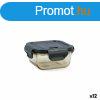 Hermetikus ebddoboz Bidasoa Infinity Ngyzetben 310 ml Srg