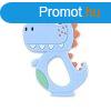 Baby Care szilikon rgka - Dino Lucky Blue