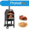 Kerti grill pizzast fatzels
