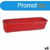 Tlca Viejo Valle polipropiln Piros 53 x 16,2 x 10 cm (6 eg