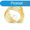 JwL Luxury Pearls Aranyozott gy&#xF6;ngy bross igazgy&am