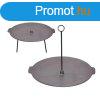 Grill trcsa, ktfunkcis 45 cm, ntttvas, Perfect Home