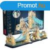 3d LED vilgts puzzle: Tower Bridge CubicFun 3D makett Cub