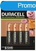 Tlthet elem, AA ceruza, 4x2500 mAh, DURACELL