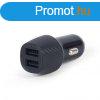 Gembird TA-U2C48A-CAR-01 2port USB Car Charger 4.8A Black