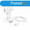 Hama Charger USB 12W+Lightning White