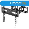 Manhattan Full-Motion TV Wall Mount with Post-Leveling Adjus