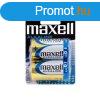 Maxell D Alkli Elem 2db/csomag