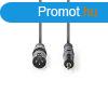 Nedis flprofi audi kbel COTH15300GY15, 3,5mm szter jack 