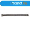 Nyjthat inox flexibilis bordscs 50 - 100 cm, 1/2" B