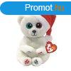 TY: Beanie Babies plss figura EMERY, 15 cm - jegesmedve (3)