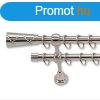 Landhouse 19mm karnis dupla inox Venus vggel