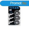 Titan 3 in 1 Silicone Rings Black 