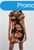 Urban Classics Ladies Mesh Double Layer Dress mangorose