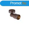 Modern mennyezeti spotlmpa stt bronz GU10 50 mm kerek - S