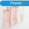 Baba rugdalz New Baby Classic II Lny 3db rzsaszn
