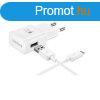 Samsung gyári hálózati fehér töltőfej 2A (ETAU90EWE) 10W USB
