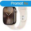 Apple Watch Series 10 GPS + Cellular 46mm Arany titán csilla