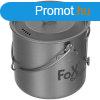 Fox Outdoor Fazk fedvel, kb. 1,1 L, titnium