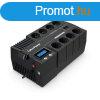 CYBERPOWER UPS BR1200ELCD (8 aljzat) 1200VA 720W, 230V szne
