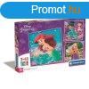 Disney Hercegnk Ariel 3x48 db-os puzzle Clementoni
