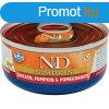 N&D Cat konzerv csirke, sttk & grntalma 70g
