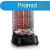 OneConcept Kebap Master, vertiklis grill, 1800 W, fekete