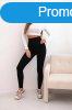 Magas derekú formáló leggings modell H01 fekete