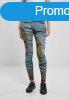 Urban Classics Ladies Cotton Tie Dye High Waist Leggings bla