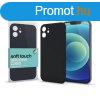 XPRO? Soft Touch szilikon tok Slim fekete Apple iPhone 16 Pr