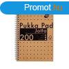 Spirlfzet, A5, vonalas, 100 lap, PUKKA PAD "Jotta Kra