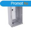 PLASTIC BOARD ABS 500x400x245 TRANSPARENT DOOR