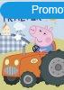 Peppa malac Tractor polr takar 100x140cm