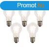 5 darabos kszlet E27 3 lpsben dimmelhet LED izzk A60 5W