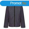 Regatta unisex softshell dzseki, RETRA728, Seal Grey/Black-M
