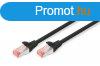 Digitus CAT6 S-FTP Patch Cable 0,5m Black