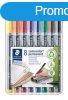 Alkoholos marker kszlet, OHP, 0,6 mm, STAEDTLER "Lumoc