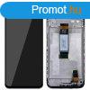 Xiaomi Redmi 12 4G/5G fekete LCD + rintpanel kerettel