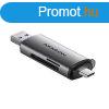 AXAGON CRE-SAC SUPERSPEED USB-C+USB-A Card Reader Black