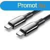 Vention Cotton Braided USB 2.0 C Male to C Male 5A Zinc Allo