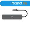 Silicon Power Boost SU20 USB/Type-C Hub Grey