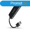 AXAGON HUE-G1A Slim Hub Black