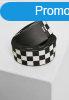 Urban Classics Adjustable Checker Belt black/white