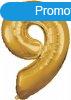 Gold, Arany ris szm flia lufi 9-es, 83*58 cm