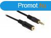DeLock Extension Cable Audio Stereo Jack 3.5mm male / female