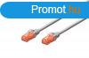 Digitus CAT6 U-UTP Patch Cable 7m Grey
