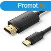Vention USB-C to HDMI cable 1m Black